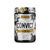 Condemned Labs Convict pre workout supplement for intense energy and mental focus – 50 servings available in Pakistan