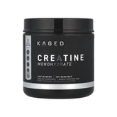 Kaged Creatine Monohydrate 100 Servings supplement jar for muscle strength