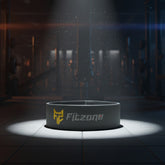 Grey 11mm Amara Leather Lever Belt for Powerlifting | fitzone.pk