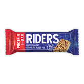 Riders protein bar cereal peanut berries flavour with crunchy texture