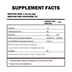 bpi-sports-cla-carnitine-50-servings-nutritional-information