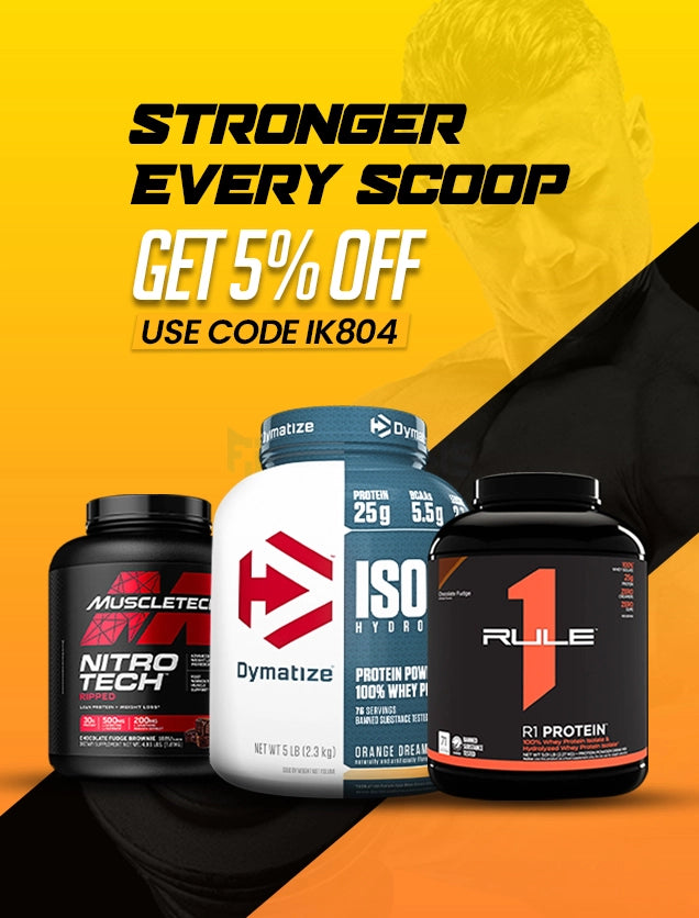 Shop affordable protein supplements for muscle building, strength, and post-workout recovery