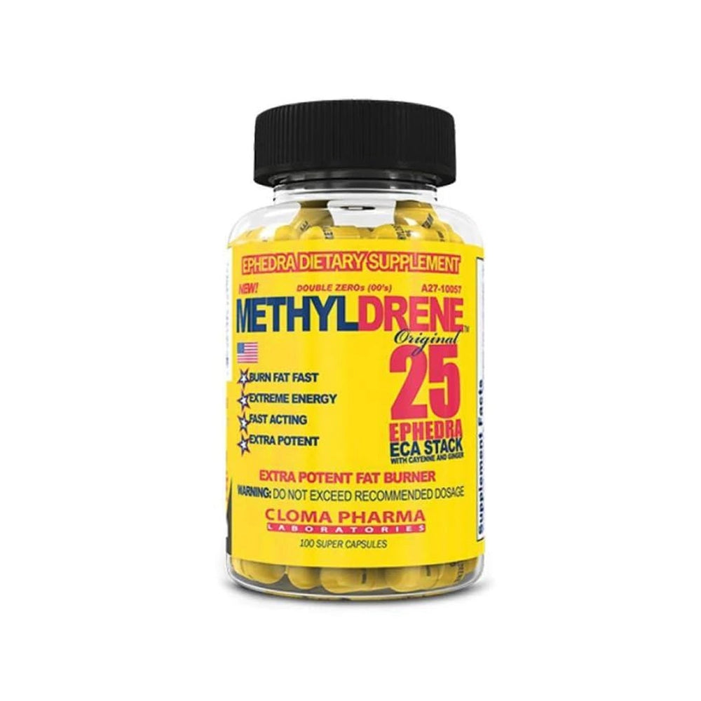Buy Methyldrene 25 by Cloma Pharma – powerful fat burner with ephedra, energy & weight loss support in Pakistan