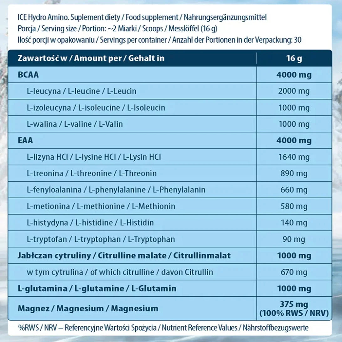 FA Ice Hydro Amino (30 Servings) - Phuc Tran
