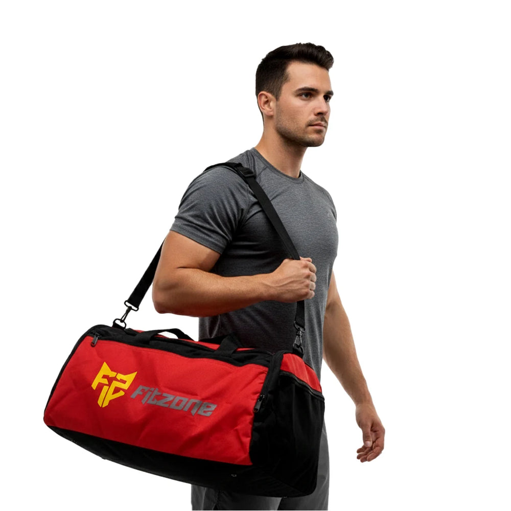 Fitzone Gym Bag Red in Pakistan
