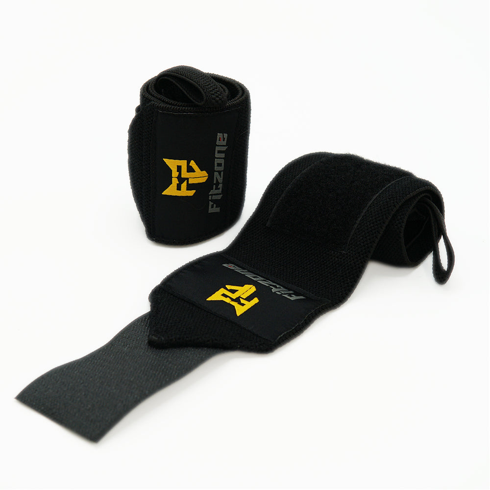 Fitzone Wrist Wrap Black | Premium Gym Wrist Support Pakistan