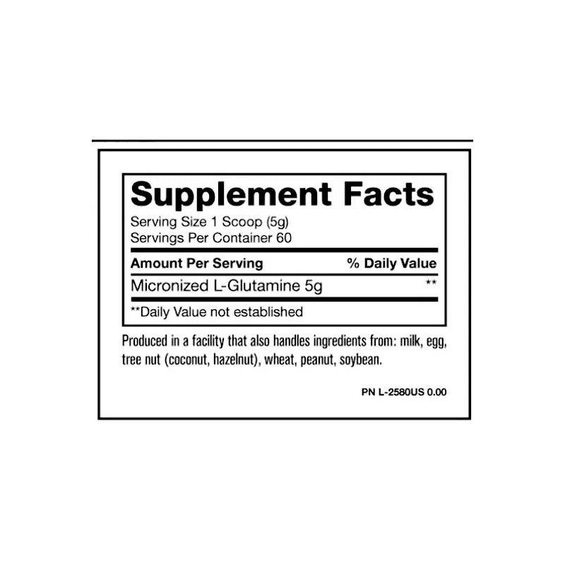 Gold-Glutamine-60-Serving-Nutrition-Facts
