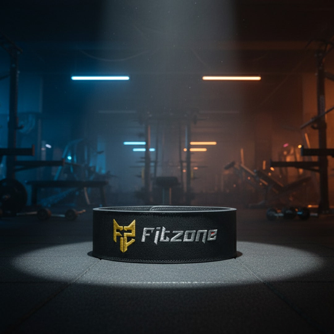 10mm Black Split Leather Lever Belt Pakistan