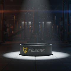 Grey 11mm Amara Leather Lever Belt for Powerlifting | fitzone.pk