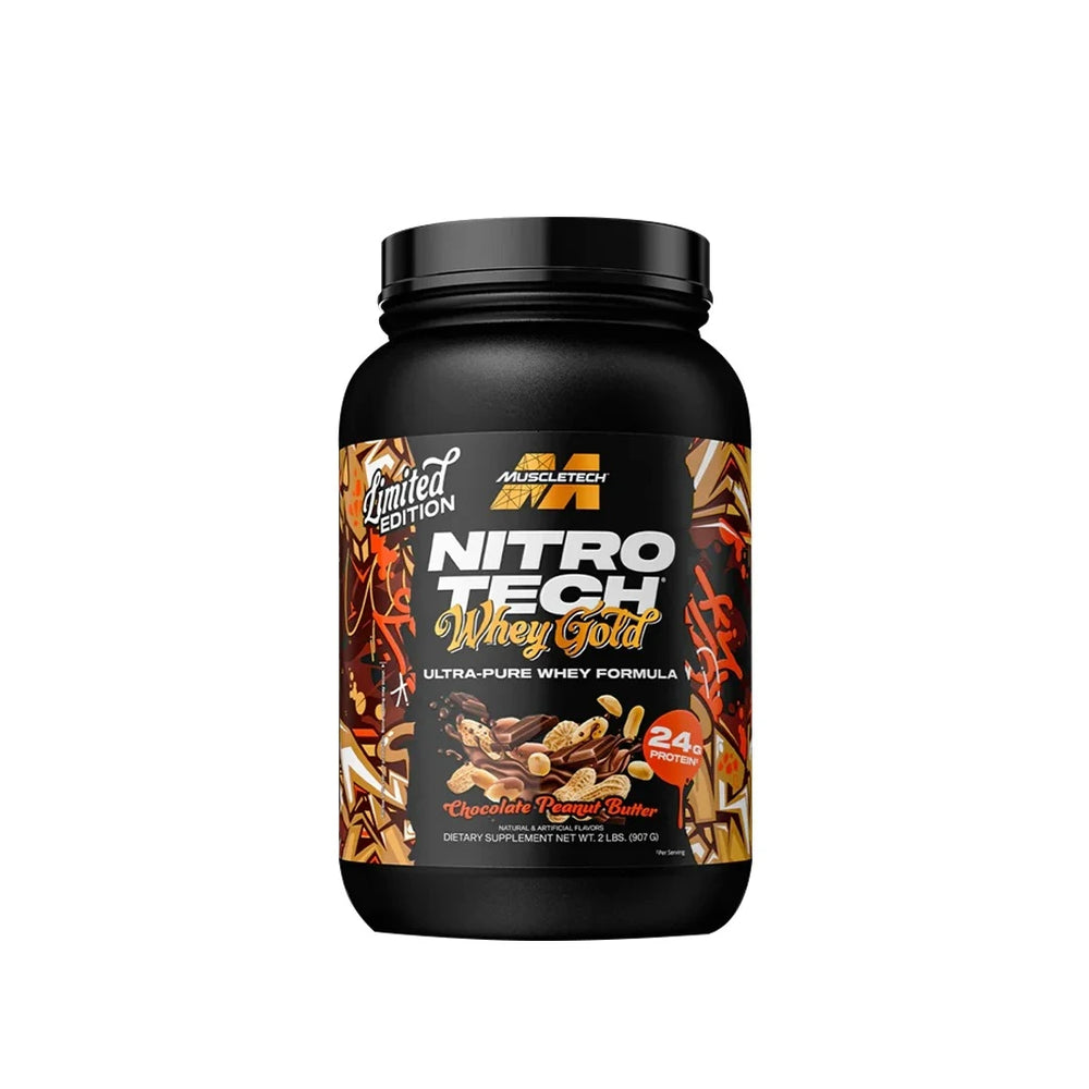 MuscleTech Nitro Tech Whey Gold 2lbs Limited Edition 