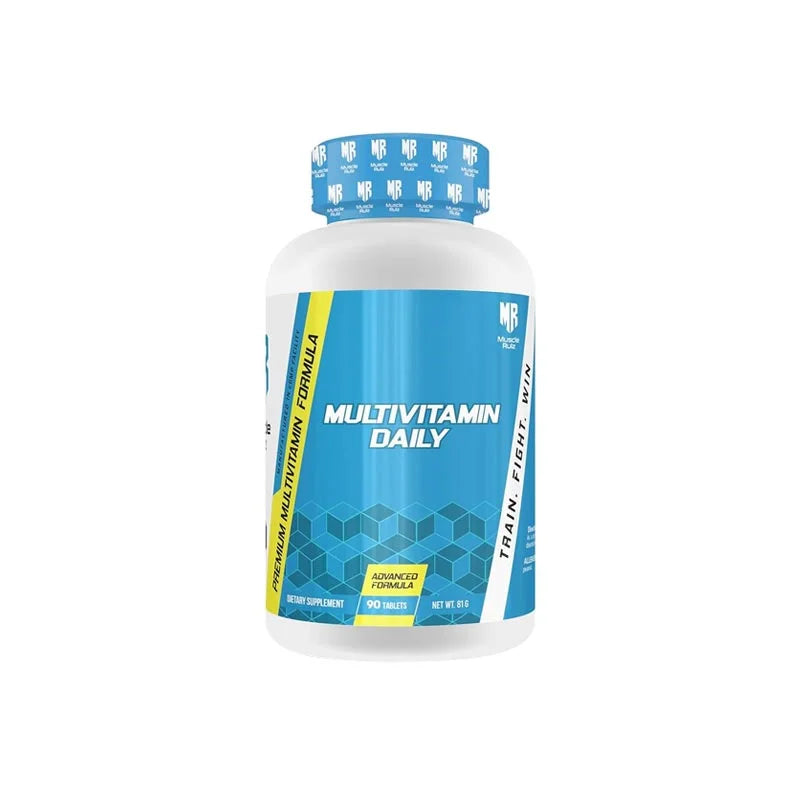 Muscle Rulz Multivitamins Daily 90 Tablets supplement for immune support and energy