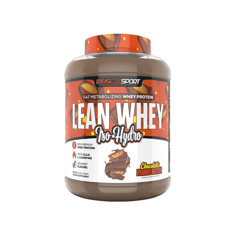 Musclesport Lean Whey ISO-Hydro 5lbs | Low Carb Lean Whey Protein Powder | Fitzone.pk