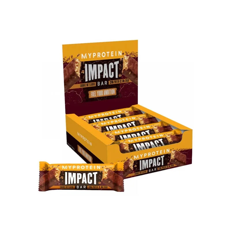Buy MyProtein Impact Protein Bar 12pcs – high protein snack for muscle gain in Pakistan