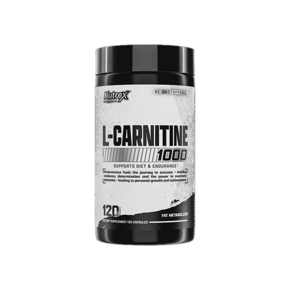 Nutrex Research L-Carnitine 1000mg 120 capsules for fat loss and energy support in Pakistan