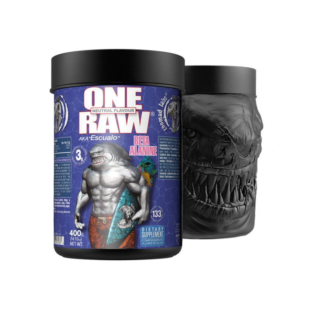 Buy ONE RAW Beta Alanine 400 g in Pakistan at Fitzone.pk for improved endurance, strength, and workout performance