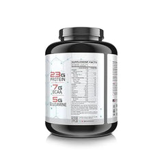 Supplement facts and nutritional information of Proscience Nutra 100% Whey 5lb available at Fitzone.pk