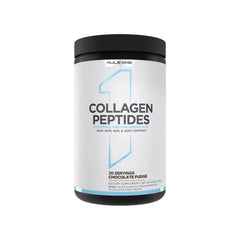 Rule One Collagen Peptides Chocolate Fudge, 20 Servings for Hair, Skin, Nail & Joint Support