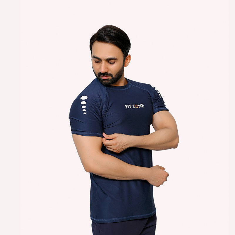 Stretchy-Navy-Blue-Lycra-T-Shirt-153