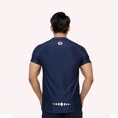 Stretchy-Navy-Blue-Lycra-T-Shirt-154