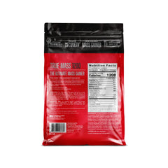 BSN True Mass 1200 Nutrition Label 50g Protein 1230 Calories
