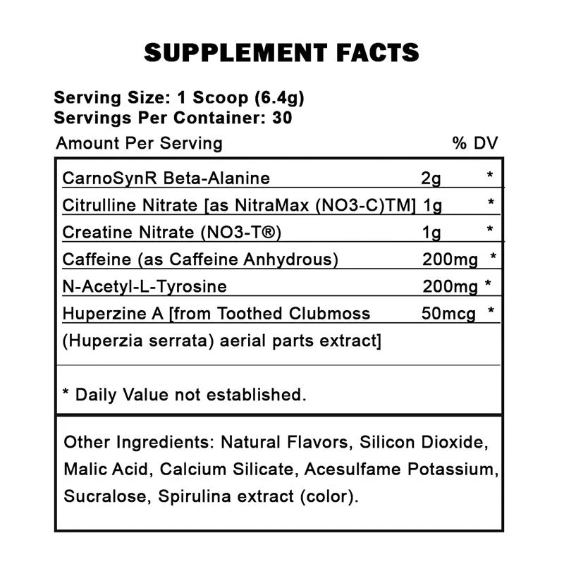cellucor-c4-extreme-pre-workout-30-servings-nutritional-information