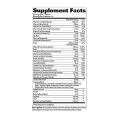 gat-sport-mens-multi-test-60-tabs-nutritional-information