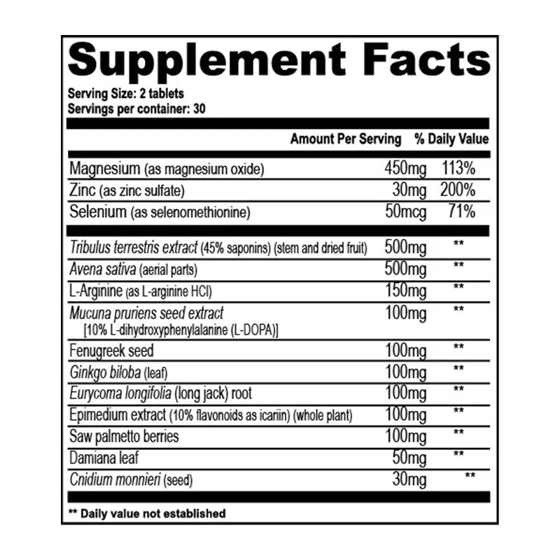 gat-sport-testrol-original-testosterone-booster-60-tabs-nutritional-information