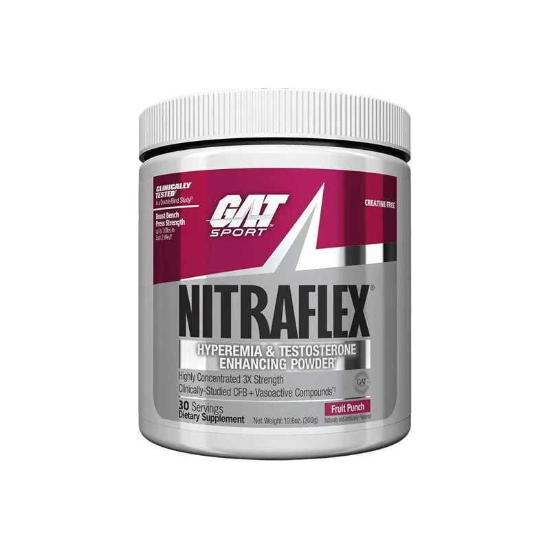 Nitroflex GAT Sports Nitraflex Pre Workout | Supported Testosterone – Fitzone.pk