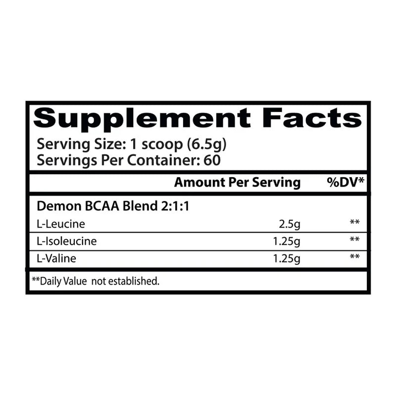 insane-labz-demon-bcaa-60-servings-nutritional-information