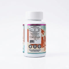  Miami Vibes L-Carnitine supplement facts label 1500mg per tablet no sugar no aspartame