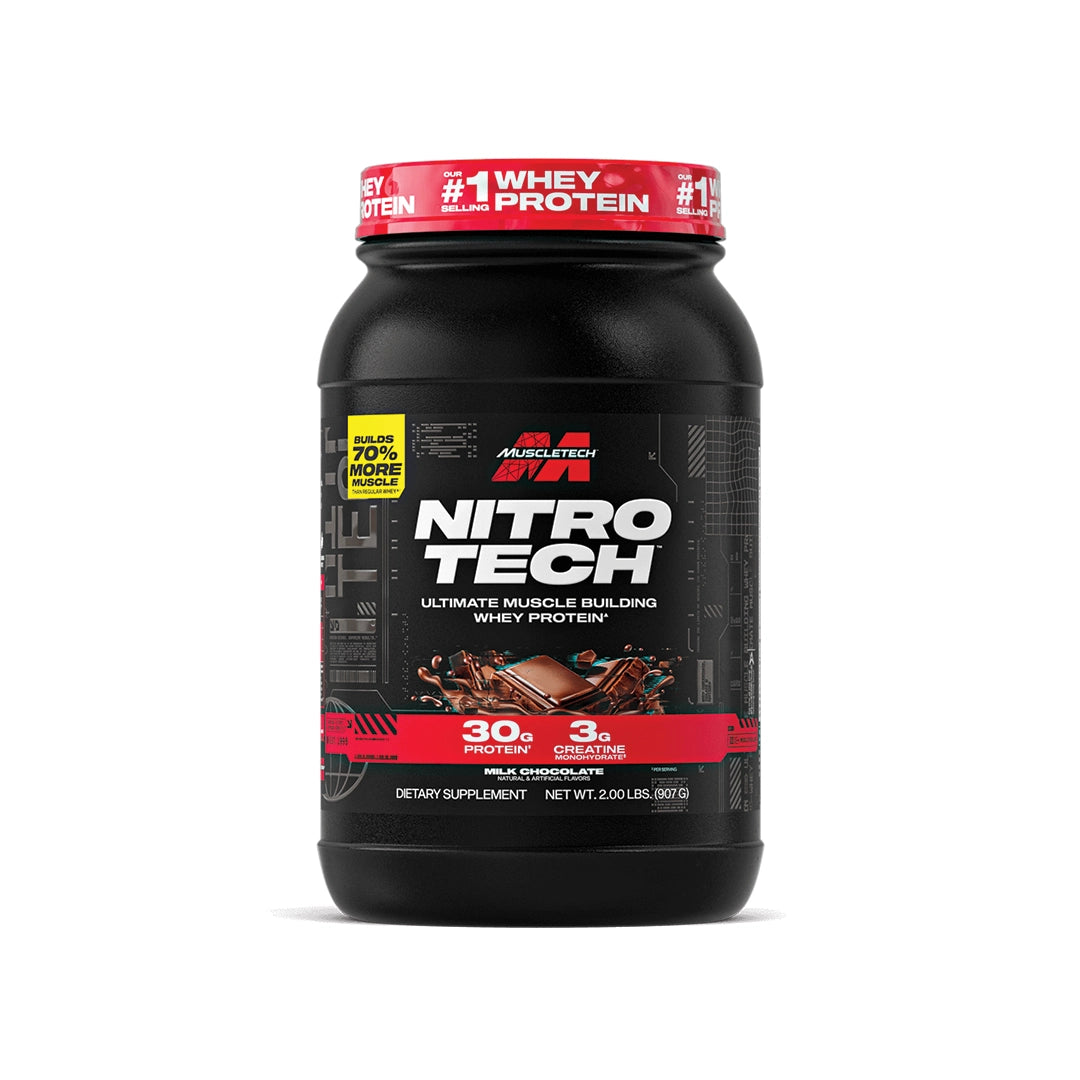 Muscle Tech NitroTech Whey Protein 2lbs original supplement in Pakistan – Fitzone.pk