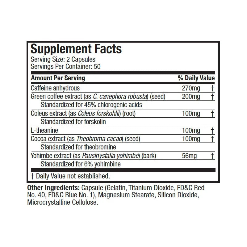 muscletech-hydroxycut-hardcore-elite-100-caps-nutritional-information