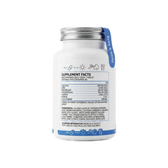 Nutriversum CA ZN MG supplement facts label calcium zinc magnesium dosage per tablet