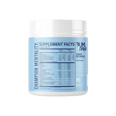 CBUM Thavage supplement facts full ingredient label
