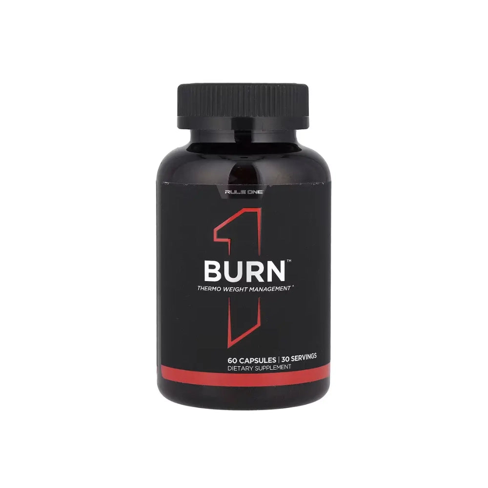Rule 1 Burn Capsules 60 count bottle, thermogenic fat burner Pakistan