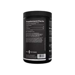 R1 Glutamine unflavored nutrition label 5g serving