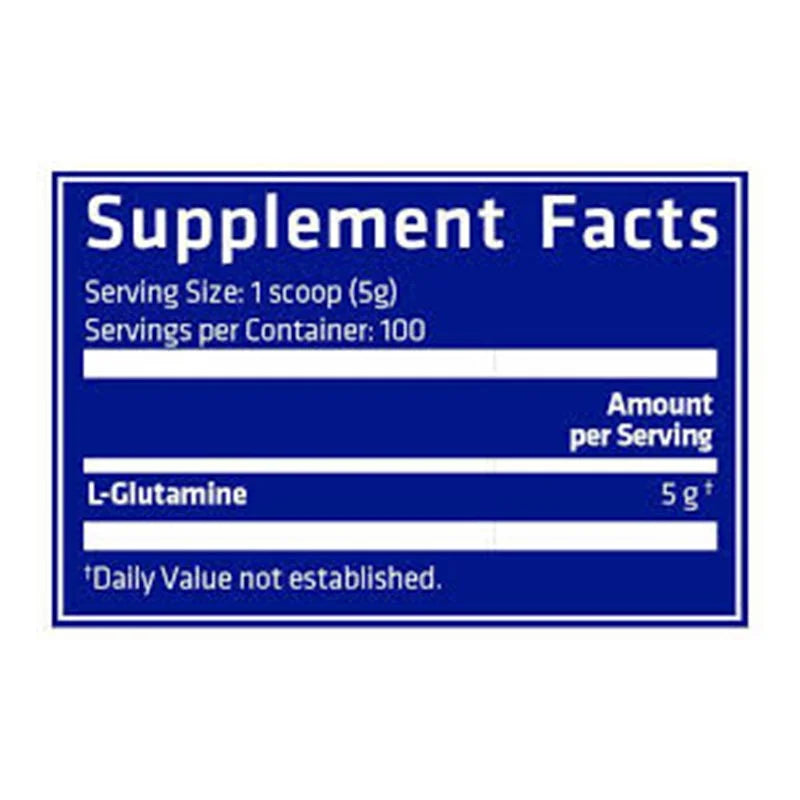usn-pure-glutamine-100-servings-nutritional-information
